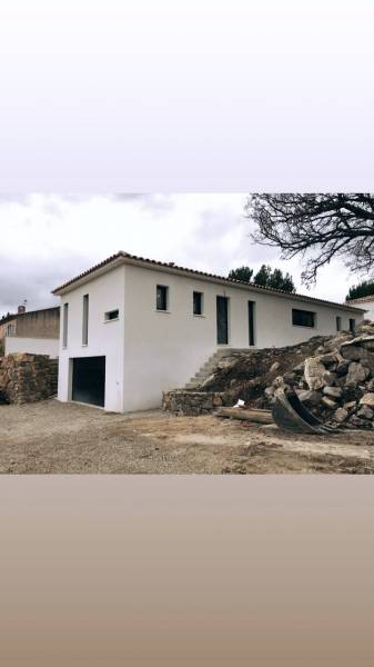 Villa alliant Contemporain et Traditionnel sur la commune de la Bouilladisse.